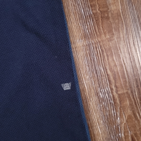 Mack Weldon For Daily Wear ColorBlock Comb Cotton Blend Soft Preppy Polo Medium - Picture 6 of 9